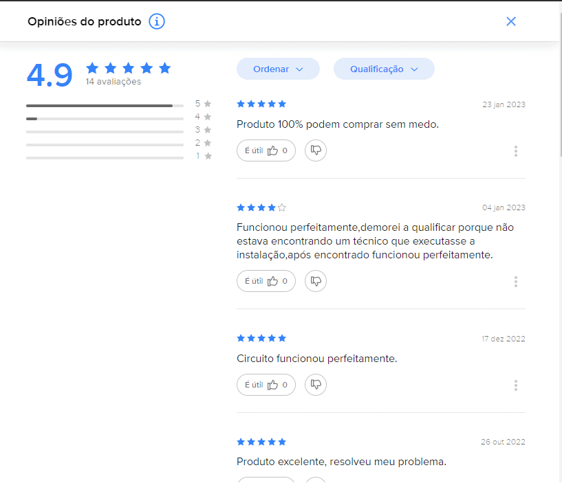 depoimentos ml
